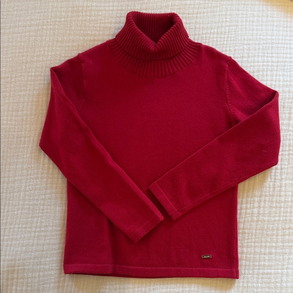 Mayoral Cherry Knit Turtleneck
